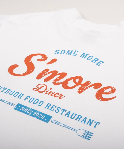 「S'more」 長(zhǎng)袖カットソー LARGE ホワイト レディース