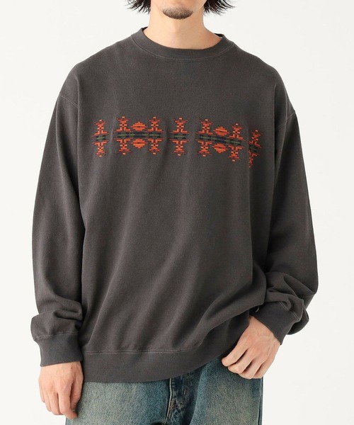 トレーナー スウェット 「別注」PENDLETON / エンブロイダリー スウェット（ユニセックス） メンズ レディース