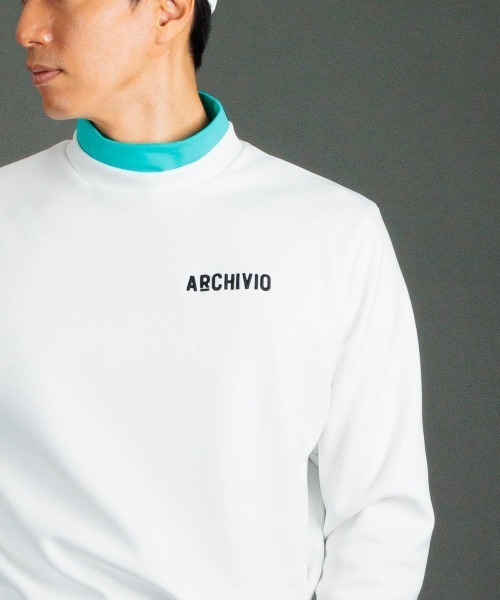 archivio（アルチビオ） tシャツ 「MENS」「メンズ」バックロゴ刺繍UV