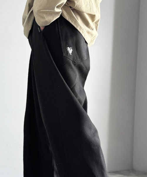 Classical Origin チノパン 綿100％ インツータック仕様 ワイド