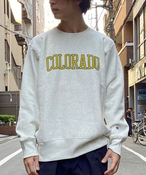 Champion（チャンピオン） スウェットカットソー L グリーン メンズ