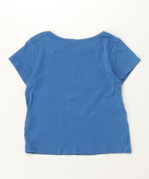 「PETIT BATEAU」 「KIDS」半袖Tシャツ 110 ブルー キッズ_画像2