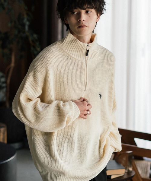 U.S. POLO ASSN.（ユーエスポロアッスン） セーター ニット 別注コラボ