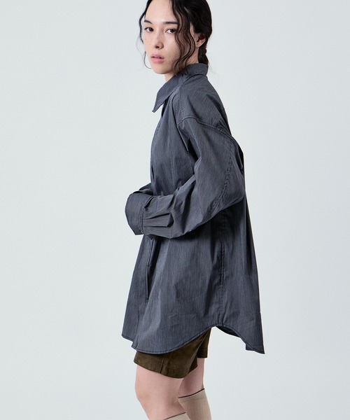M TO R（ムウトアール） ブラウス シャツ 70s BOXY OVERSIZE SHIRTS