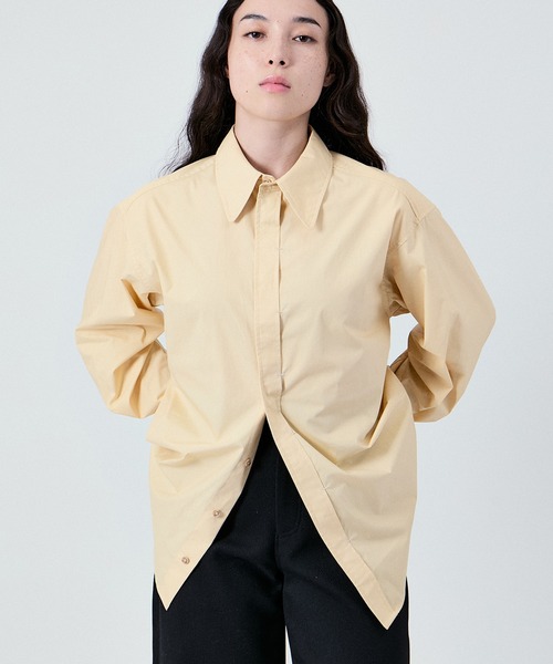 M TO R（ムウトアール） ブラウス シャツ 70s BOXY OVERSIZE SHIRTS