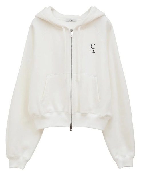 CLANE パーカー CLANE/クラネ/LOGO COMPACT ZIP HOODIE