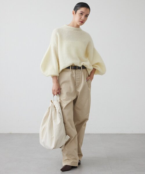 THE PAUSE ニット セーター 「THE PAUSE」バレルスリーブニット