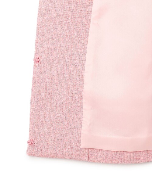 TOCCA（トッカ） ジャケット ノーカラージャケット MIST TWEED