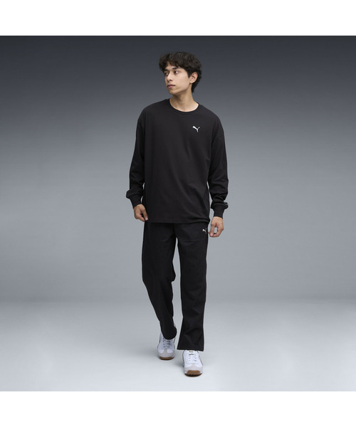 PUMA（プーマ） tシャツ ユニセックス NEKO-san 長袖 バックプリント