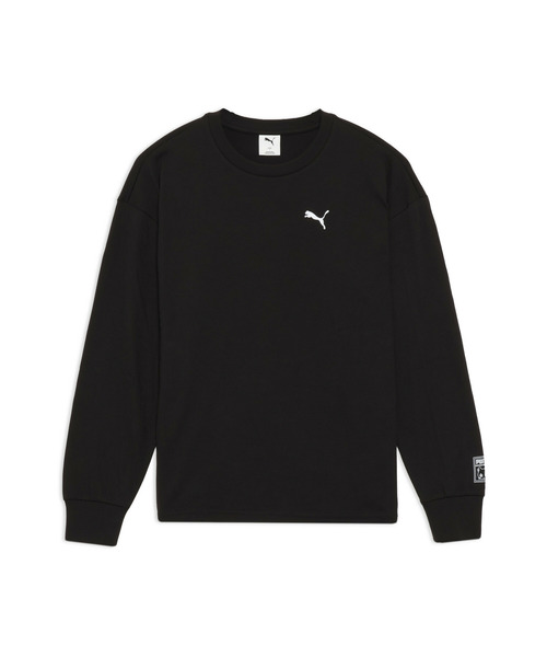 PUMA（プーマ） tシャツ ユニセックス NEKO-san 長袖 バックプリント