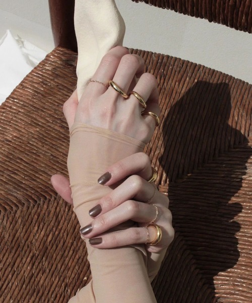 指輪 リング 「K10YG」ノーム チェーン リング（スリム/1P） / norme chain ring (slim/1P) レディースの画像