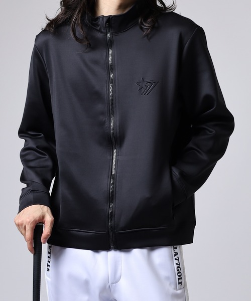 STELLA77GOLF ブルゾン アウター 蛍光カラーゴルフスタンドJKT メンズ