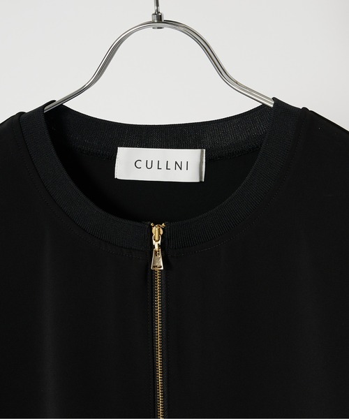 「CULLNI」 半袖シャツ 1 ネイビー メンズの画像