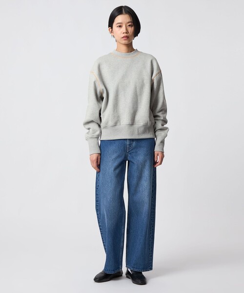 CITEN（シテン） トレーナー スウェット 「CITEN」カラーステッチ