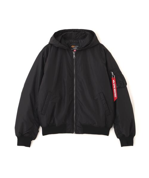Alpha Industries MA-1 ブラックジャケット Lサイズ Alpha Industries（アルファ・インダストリーズ） ma1 ma-1 メンズ