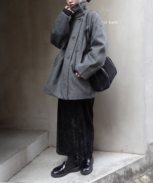 CORNERS（コーナーズ） ステンカラーコート コート シャギースタンド