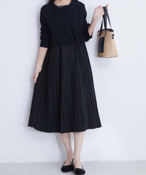 MAISON DE THERESE（メゾン ド テレーズ） ワンピース プリーツ加工