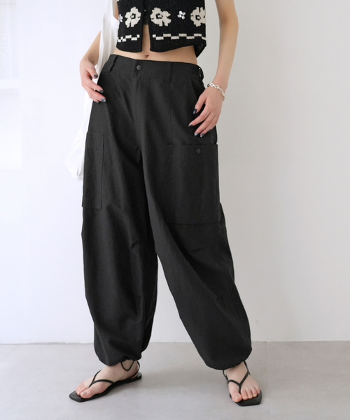 「SLOBE citron.」 パンツ FREE ホワイト レディース_画像7