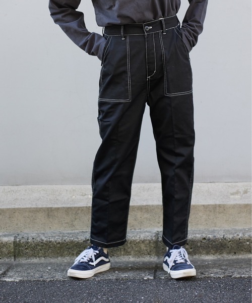 「UNIVERSAL OVERALL」 パンツ M ブルー レディース_画像7