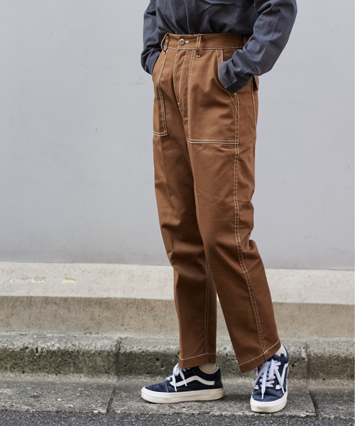 「UNIVERSAL OVERALL」 パンツ M ブルー レディース_画像8