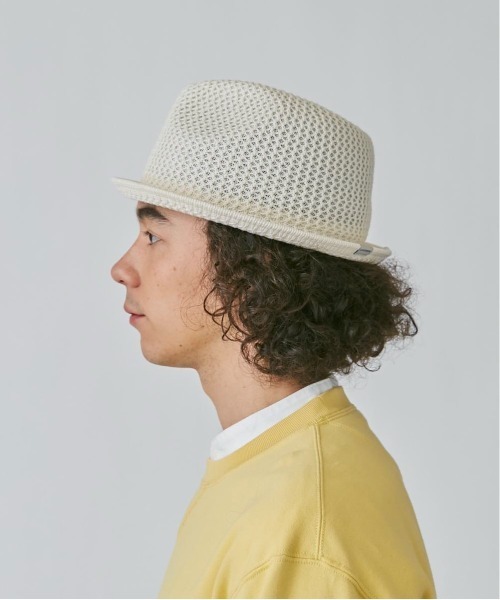 「OVERRIDE」 ハット 58cm ベージュ メンズ_画像6