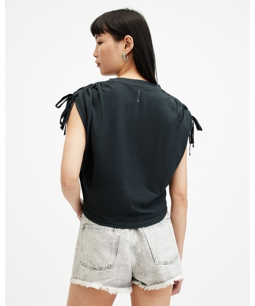 「ALLSAINTS」 ノースリーブトップス M ブラック レディース_画像7