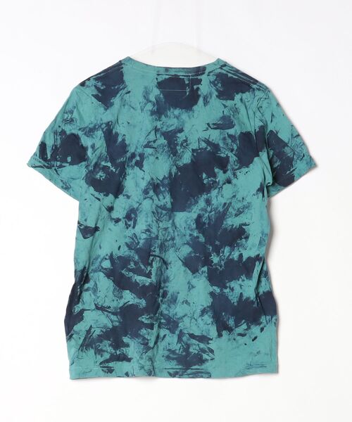 「ACANTHUS」 半袖Tシャツ LARGE ブルー メンズ_画像2