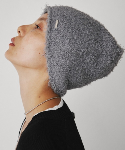 VION ニット帽 ニットキャップ Loop Yarn Knit Beanie / ループヤーン