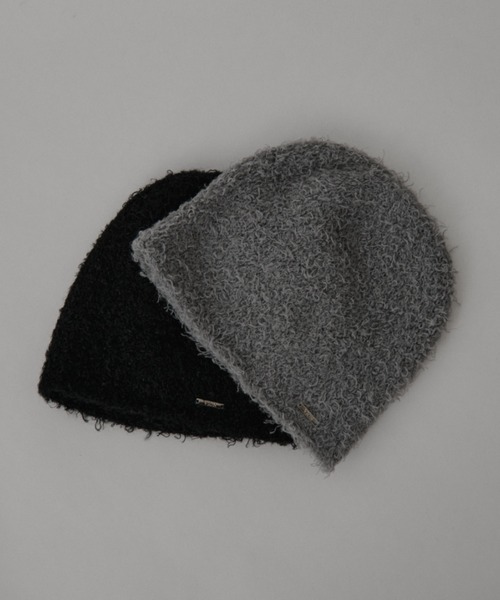 VION ニット帽 ニットキャップ Loop Yarn Knit Beanie / ループヤーン