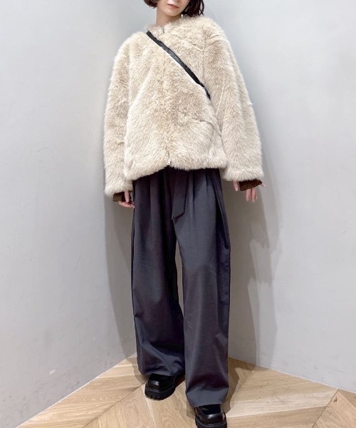 STYLEMIXER（スタイルミキサー） ジャケット ノーカラージャケット