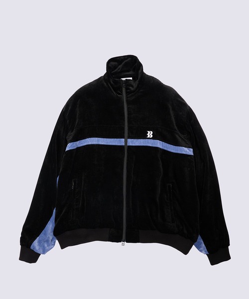 ブルゾン アウター 「BASICKS」Velvet 90's Line Jacket メンズの画像