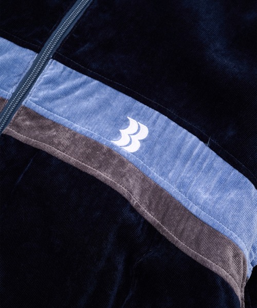 ブルゾン アウター 「BASICKS」Velvet 90's Line Jacket メンズの画像