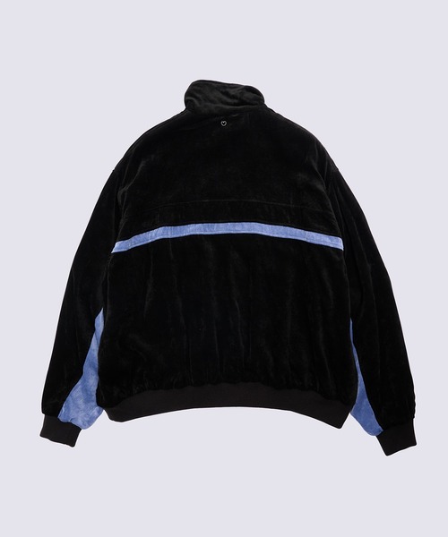 ブルゾン アウター 「BASICKS」Velvet 90's Line Jacket メンズの画像