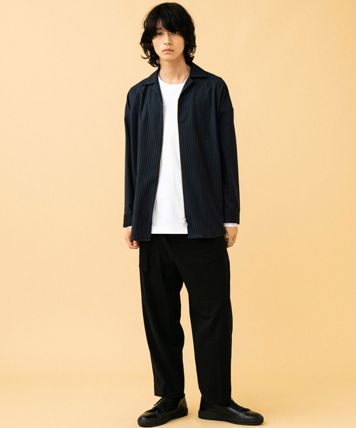 「STUDIOUS」 ブルゾン 3 ネイビー メンズ_画像2