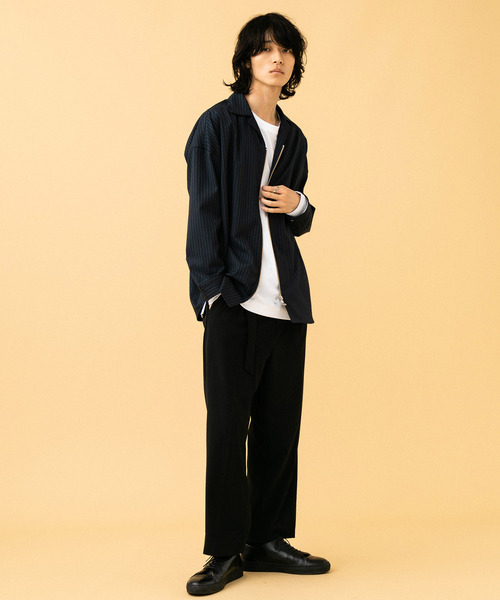 「STUDIOUS」 ブルゾン 3 ネイビー メンズ_画像3