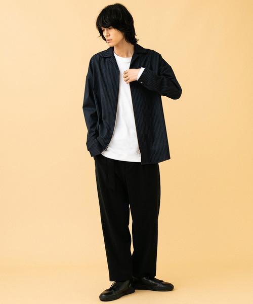 「STUDIOUS」 ブルゾン 3 ネイビー メンズ_画像6