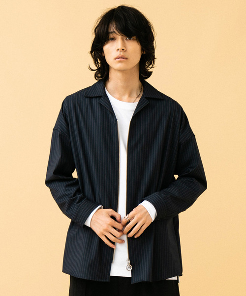 「STUDIOUS」 ブルゾン 3 ネイビー メンズ_画像7