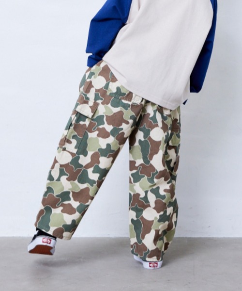 Fluffy BROTHERS（フラッフィーブラザーズ） パンツ 迷彩カーゴパンツ