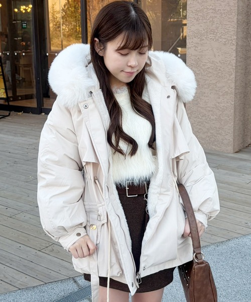 frunco モッズコート コート 「ZOZOTOWN限定」フード付きモッズコート