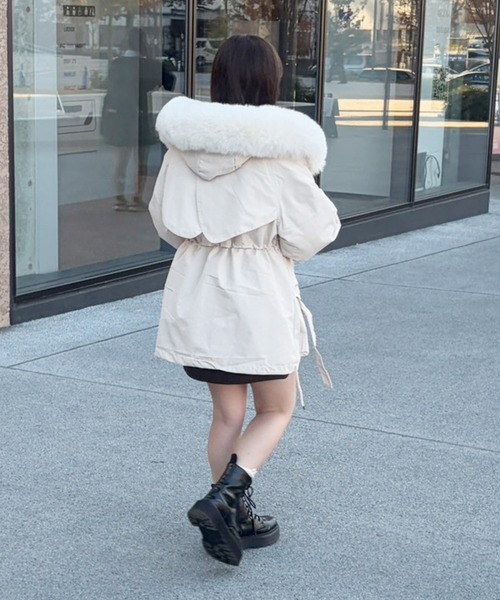 frunco モッズコート コート 「ZOZOTOWN限定」フード付きモッズコート