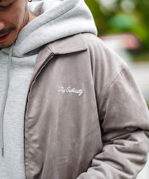 「Subciety」 ブルゾン MEDIUM パープル メンズ_画像4