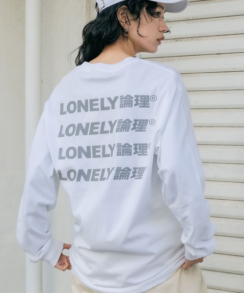 lonely論理・薄手カットソー・ロンT・実寸画像参考 【公式通販】