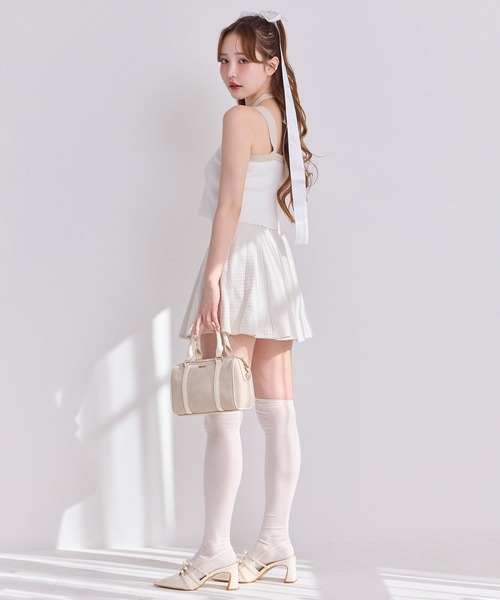 one after another NICE CLAUP キャミソール 「ZOZO限定」配色ニット