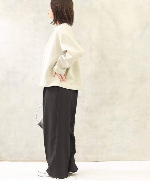 「Gready Brilliant」 ノーカラージャケット 38 モカ レディース_画像6