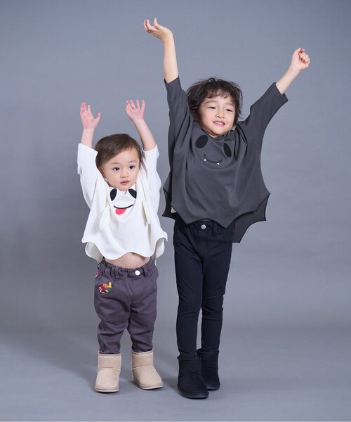「BIT'Z」 「KIDS」半袖カットソー 90 アイボリー キッズ_画像4