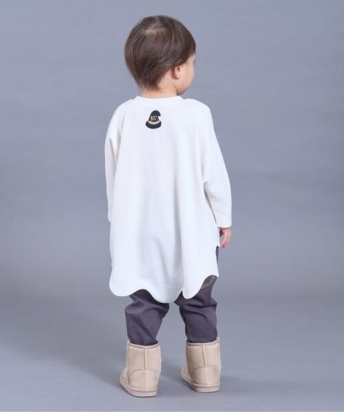 「BIT'Z」 「KIDS」半袖カットソー 90 アイボリー キッズ_画像6