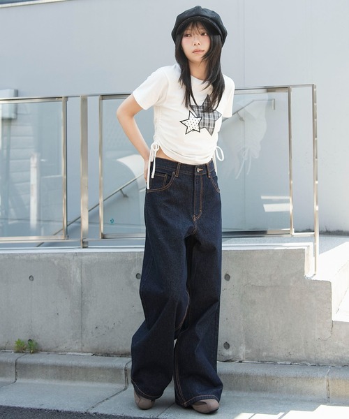 WEGO（ウィゴー） ワイドパンツ ジーンズ WEGO/「26年春夏新作