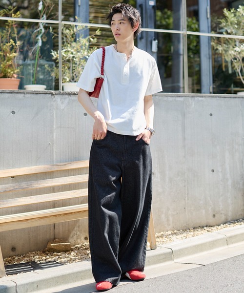 WEGO（ウィゴー） ワイドパンツ ジーンズ WEGO/「26年春夏新作