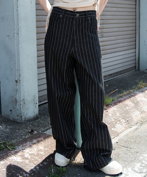 LGBバギーデニム　ブラック　サイズ26 WEGO（ウィゴー） ワイドパンツ ジーンズ WEGO/「26年春夏新作