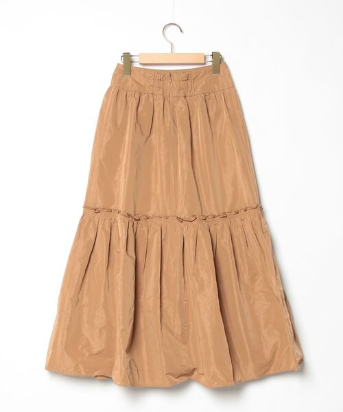 「The Virgnia」 フレアスカート 36 ベージュ レディース_画像2